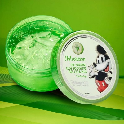 Успокаивающий гель для тела с алоэ и центеллой JMsolution The Natural Aloe Soothing Gel Cica Plus Calming Disney Mickey, 300ml Срок до 11.07.2026 Успокаивающий гель для тела с алоэ и центеллой JMsolution The Natural Aloe Soothing Gel Cica Plus Calming Disney Mickey, 300ml Срок до 11.07.2026