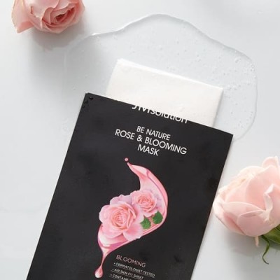 Маска для лица с экстрактом розы JMsolution Be Nature Rose & Blooming Mask, 24ml Маска для лица с экстрактом розы JMsolution Be Nature Rose & Blooming Mask, 24ml