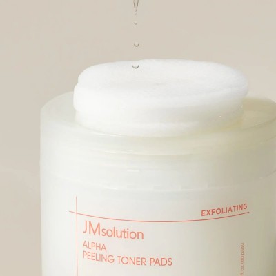 Пілінг-педи для оновлення шкіри обличчя JMsolution Alpha Peeling Toner Pads, 80шт