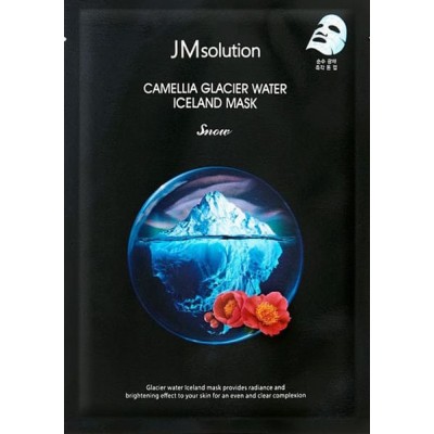 Маска для обличчя JMsolution Camellia Glacier Water Iceland Mask Snow, 30ml Маска для обличчя JMsolution Camellia Glacier Water Iceland Mask Snow, 30ml