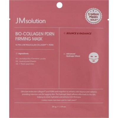 Маска для обличчя JMsolution Bio-Collagen PDRN Firming Mask, 34ml Маска для обличчя JMsolution Bio-Collagen PDRN Firming Mask, 34ml