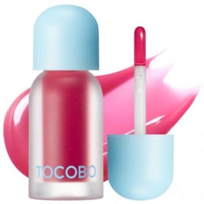 Оттеночное масло-плампер для губ Tocobo Juicy Berry Plumping Lip Oil #00 Frozen Berry, 4ml