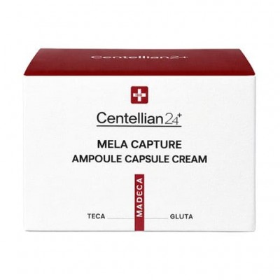 Осветляющий капсульный крем для лица Centellian24 Madeca Mela Capture Ampoule Capsule Cream, 55ml