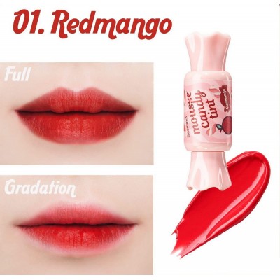 Тінт-мус для губ цукерочка The Saem Saemmul Mousse Candy Tint 01 Redmango Mousse, 10g