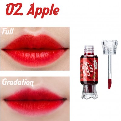 Рідкий тінт для губ цукерка The Saem Saemmul Water Candy Tint 02 Apple, 10g 