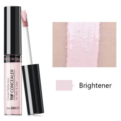 Рідкий консилер для обличчя The Saem Cover Perfection Tip Concealer SPF28/РА++ Brightener, 6.5g