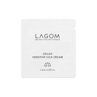 Крем для обличчя Lagom Cellus Sensitive Cica Cream 1.5ml Крем для обличчя Lagom Cellus Sensitive Cica Cream 1.5ml
