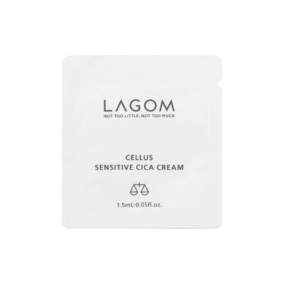 Крем для лица Lagom Cellus Sensitive Cica Cream 1.5ml 