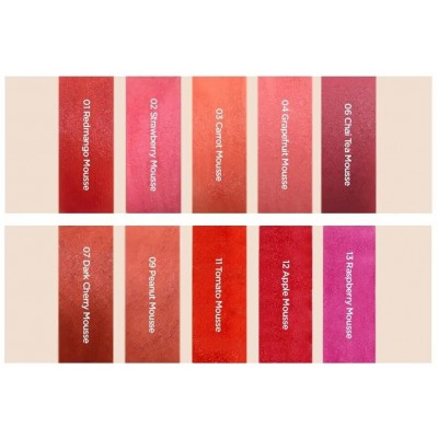 Тінт-мус для губ цукерочка The Saem Saemmul Mousse Candy Tint 12 Apple Mousse, 10g