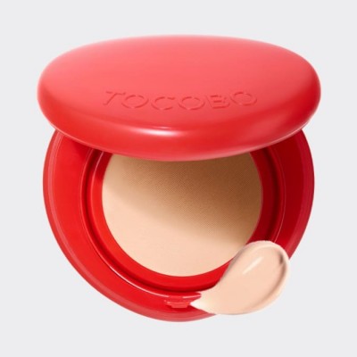 Тональний кушон для обличчя з сяючим фінішем Tocobo Apple Dewy Fit Cushion 21c Peach, 15g