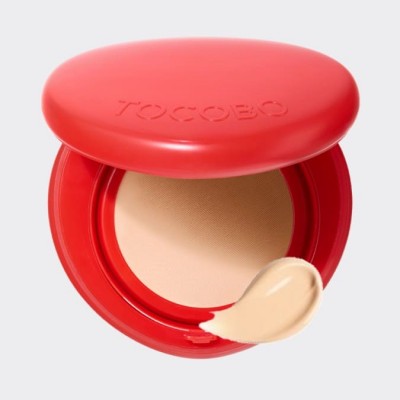 Тональний кушон для обличчя з сяючим фінішем Tocobo Apple Dewy Fit Cushion 21w Vanilla, 15g