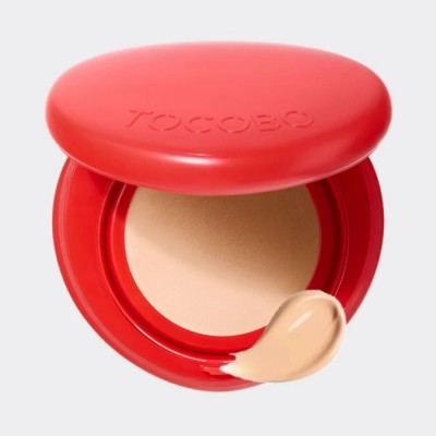 Тональний кушон для обличчя з сяючим фінішем Tocobo Apple Dewy Fit Cushion 23 Honey, 15g