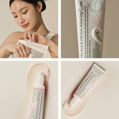 Кислотный балансирующий крем для очищения и сужения пор AXIS-Y LHA Peel & Fill Pore Balancing Cream, 50ml