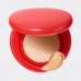 Тональний кушон для обличчя з сяючим фінішем Tocobo Apple Dewy Fit Cushion 25 Peanut, 15g