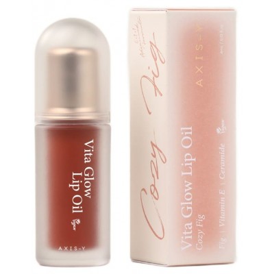 Веганское уходовое масло для губ AXIS-Y Vita Glow Lip Oil Cozy Fig, 4.5g