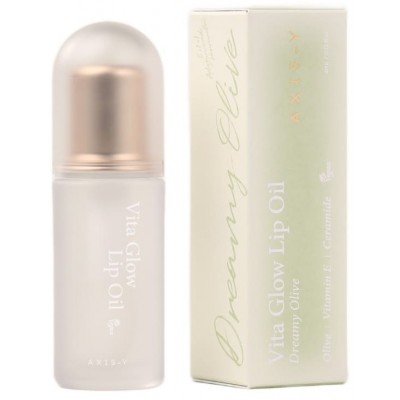Веганское уходовое масло для губ AXIS-Y Vita Glow Lip Oil Dreamy Olive, 4.5g