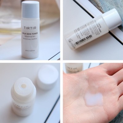 Молочний тонер для обличчя з екстрактом рисових висівок TIRTIR Milk Skin Toner Mini, 20ml