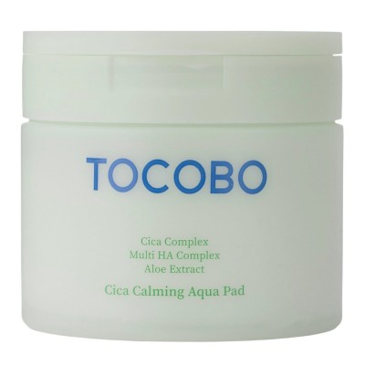 Тонер-педи для обличчя Tocobo Cica Calming Aqua Pad 60ea