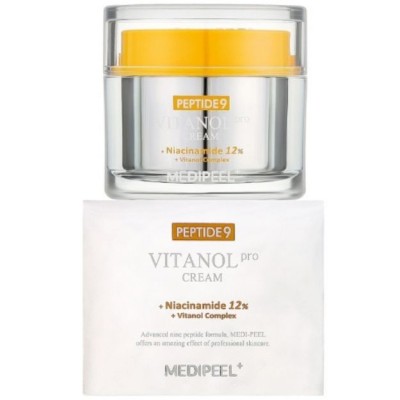 Крем для обличчя з пептидами і комплексом вітанолу Medi-Peel Peptide 9 Vitanol Cream Pro 50ml