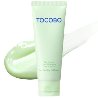 Успокаивающий крем-гель для лица с центеллой азиатской Tocobo Cica Calming Gel Cream 75ml