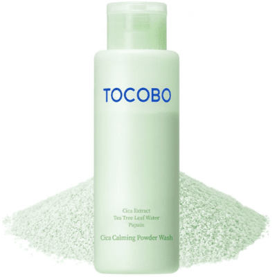 Энзимная пудра для глубокой очистки кожи с центеллой азиатской Tocobo Cica Calming Powder Wash 50g