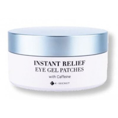 Патчи под глаза K-Secret Instant Relief Eye Gel Patches Caffeine, 60ea