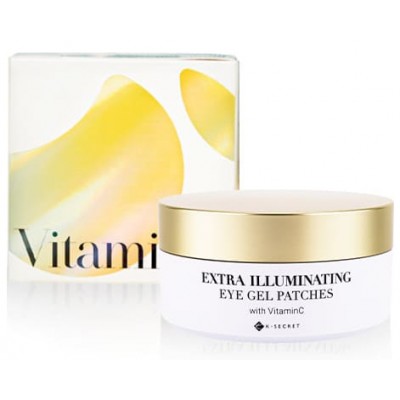 Патчи под глаза K-Secret Extra Illuminating Eye Gel Patches Vitamin C, 60ea