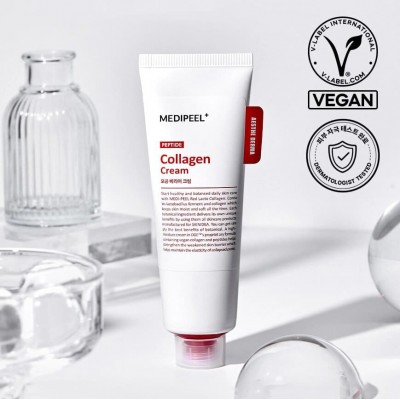 Бар'єрний крем для обличчя з колагеном Medi-Peel Red Lacto Collagen Barrier Cream 80ml