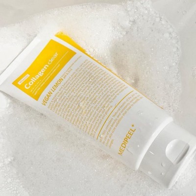 Освітлювальний гель-пінка для обличчя з колагеном Medi-Peel Vegan Vitamin Collagen Clear, 300ml