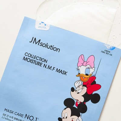 Тканевая маска для лица с аквасилом и пептидами JMsolution Disney Collection Moisture NMF Mask, 30ml