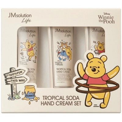 Набор кремов для рук JMsolution Life Disney Tropical Soda Hand Cream Set, 3х50ml