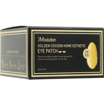 Гідрогелеві патчі з протеїнами золотого шовкопряда JMsolution Golden Cocoon Home Esthetic Eye Patch 60шт