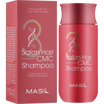 Шампунь для волос восстанавливающий с аминокислотами Masil 3 Salon Hair CMC Shampoo, 150 мл