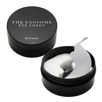 Зволожуючі антивікові патчі для сухої шкіри Kor Japan The Exosome Eye Sheet Black, 60 шт
