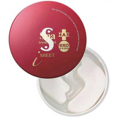 Омолаживающие патчи под глаза с экзосомами SPA Treatment Isheet HAS Exo, 60шт