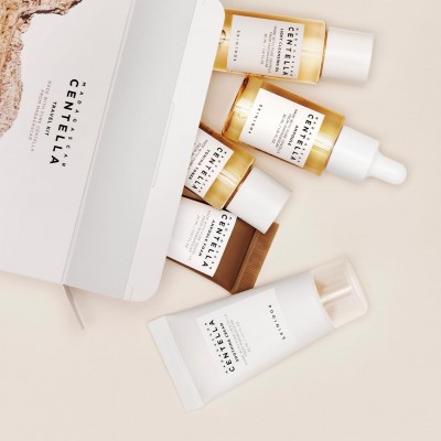 Набор миниатюр для лица с центеллой Skin 1004 Madagascar Centella Travel Kit Renewed, 1set  