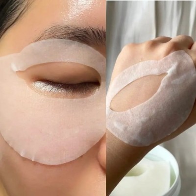 Увлажняющие антивозрастные патчи под глаза Kor Japan The Exosome Science New Stem Cell Eye Sheet White, 60шт