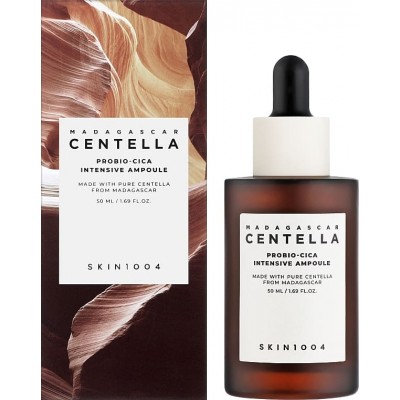 Восстанавливающая ампульная сыворотка для лица с пробиотиками Skin 1004 Madagascar Centella Probio-Cica Intensive Ampoule 50ml