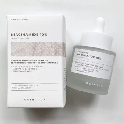 Тонизирующая сыворотка для сияния кожи и ухода за порами Skin 1004 Madagascar Centella Niacinamide 10 Boosting Shot Ampoule, 30ml
