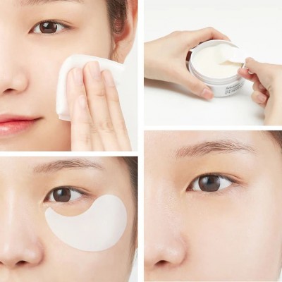 Гідрогелеві патчі з коконом шовкопряда і перлами JMsolution Silky Cocoon Home Esthetic Eye Patch 60шт