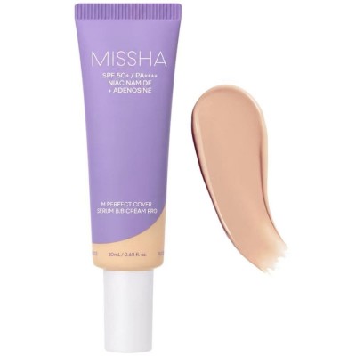 ВВ-крем для обличчя Missha Perfect Cover Serum BB Cream Pro №23 Natural Beige, 20 ml
