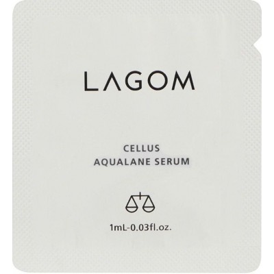 Сироватка для обличчя Lagom Cellus Aqualane Serum Sachet, пробник, 1ml