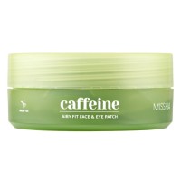 Патчи под глаза Missha Airy Fit Caffeine Depuffing Face & Eye Patch, 60шт