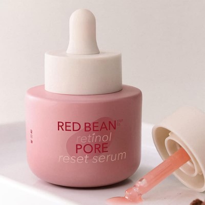 Сироватка для обличчя з ретинолом та екстрактом червоної квасолі Missha Red Bean Retinol Pore Reset Serum, 30ml