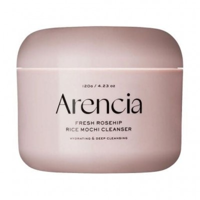 Очищающая паста для лица с шиповником и рисом Arencia Fresh Rosehip Rice Mochi Cleanser, 120g