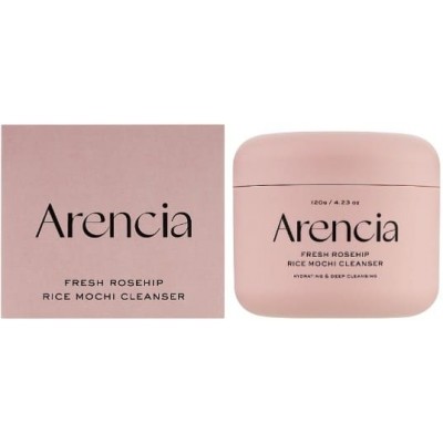 Очищающая паста для лица с шиповником и рисом Arencia Fresh Rosehip Rice Mochi Cleanser, 120g Очищающая паста для лица с шиповником и рисом Arencia Fresh Rosehip Rice Mochi Cleanser, 120g