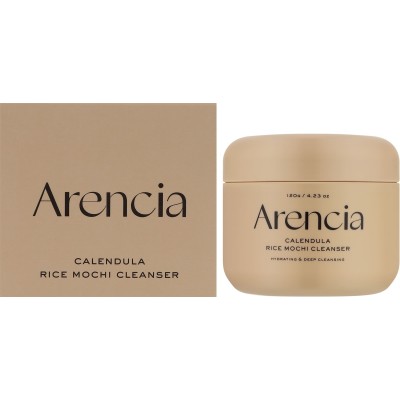 Очищающая паста для лица с календулой и рисом Arencia Calendula Rice Mochi Cleanser, 120g Очищающая паста для лица с календулой и рисом Arencia Calendula Rice Mochi Cleanser, 120g
