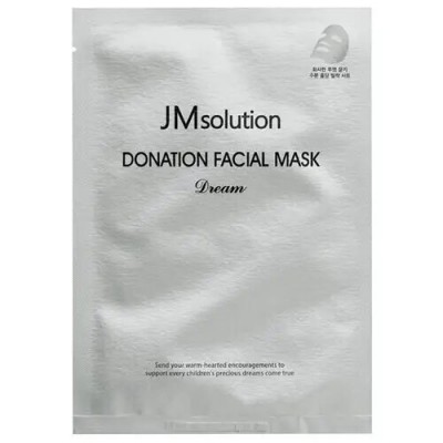 Увлажняющая тканевая маска для лица JMsolution Donation Facial Mask Dream 30ml
