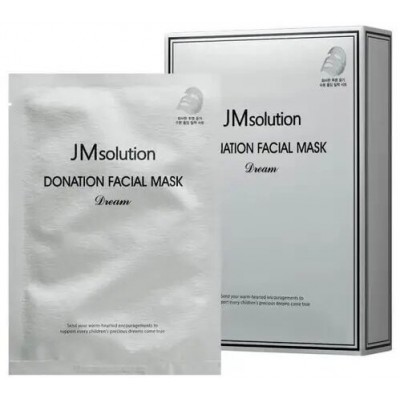 Увлажняющая тканевая маска для лица JMsolution Donation Facial Mask Dream 30ml