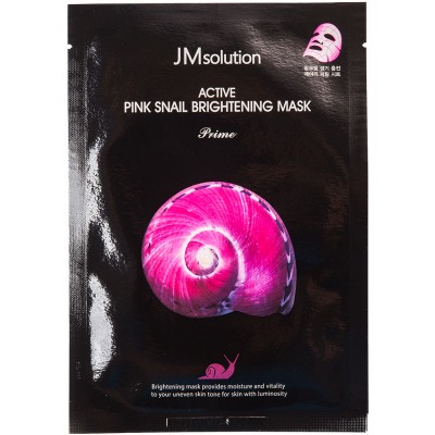 Маска для обличчя JMsolution Active Pink Snail Brightening Mask Prim 30ml